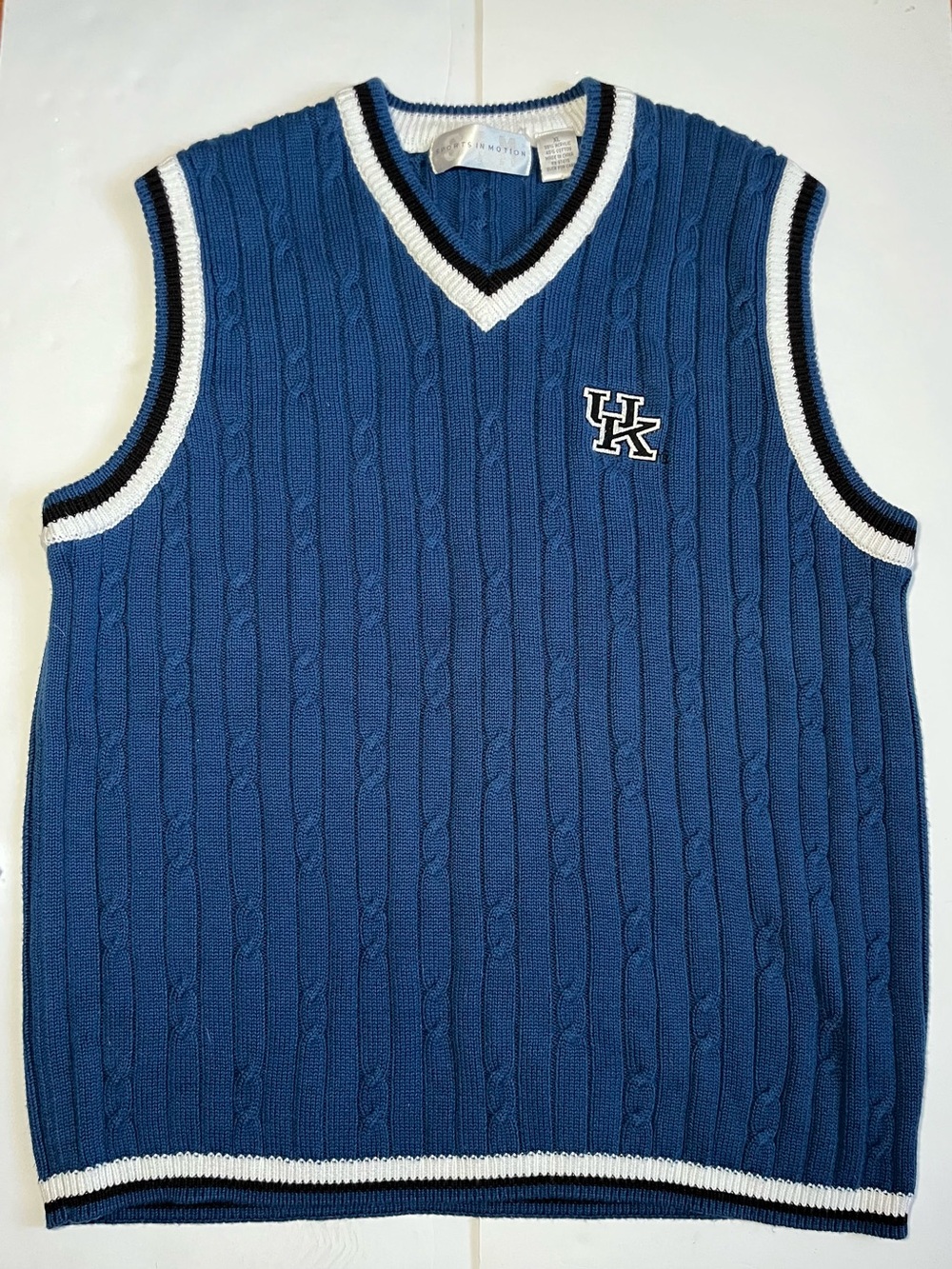 VTG University of Kentucky Sweater Vest Grandpcore Coquette Gorpcore Gameday XL